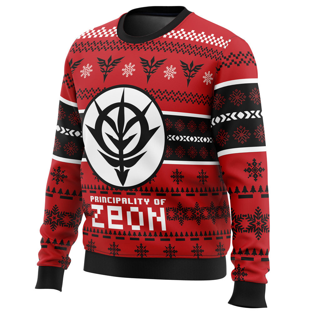 Zeon The Gundam Ugly Christmas Sweater - WeCustomit