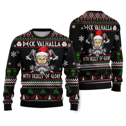 Santa Ugly Christmas Sweater For Men & Women Christmas Gift Sweater US1829 - WeCustomit