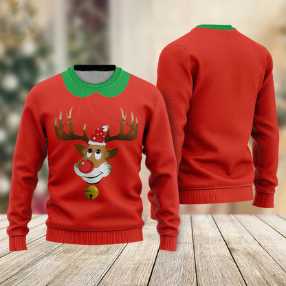 Merry Christmas Ugly Christmas Sweater For Men & Women Christmas Gift Sweater US1053 - WeCustomit