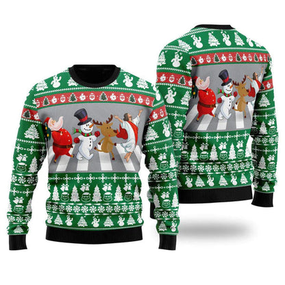 The Christmas Day Ugly Christmas Sweater For Men & Women Christmas Gift Sweater US1136 - WeCustomit