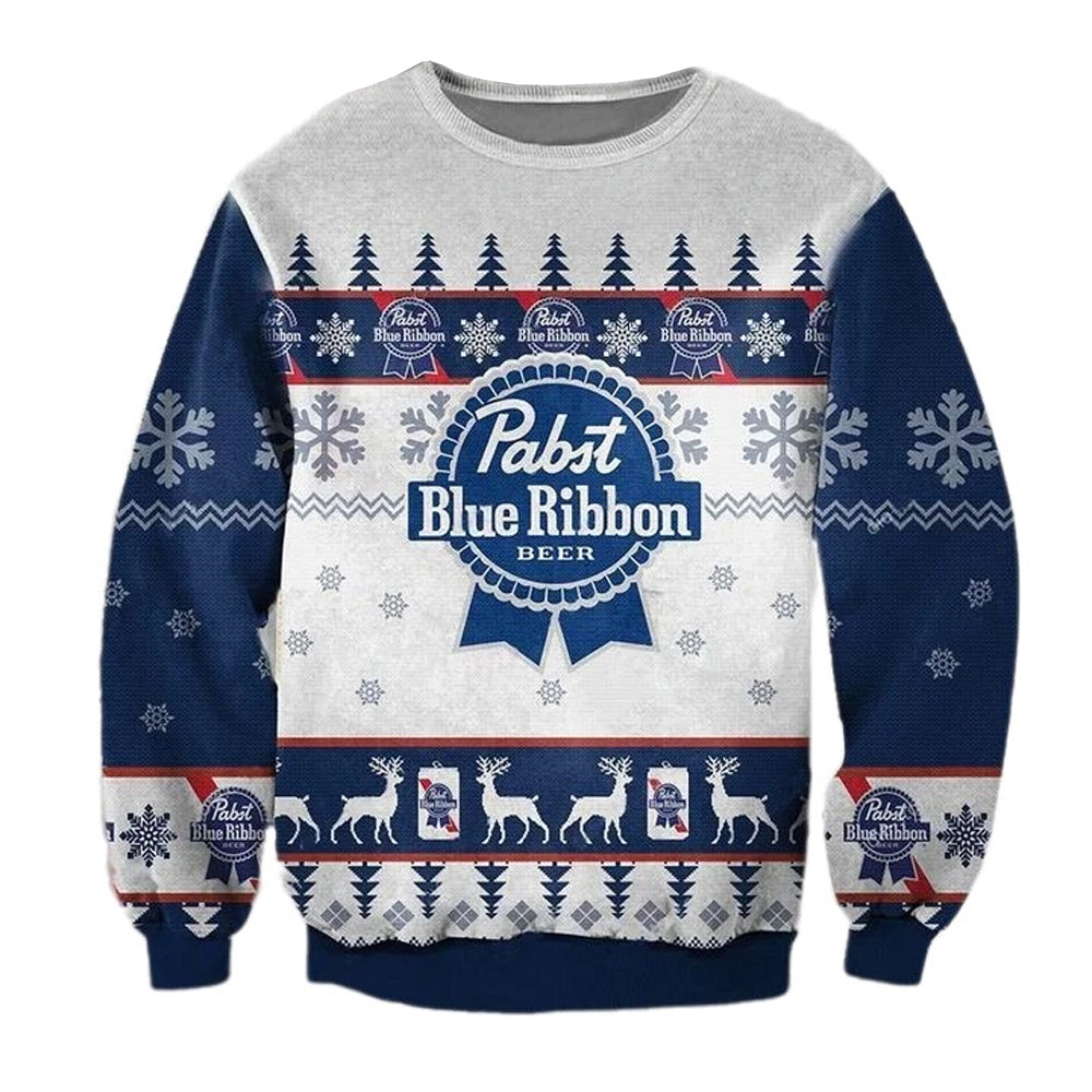Unisex PRB 3D Ugly Christmas Sweater For Men & Women Christmas Gift Sweater BH1187 - WeCustomit