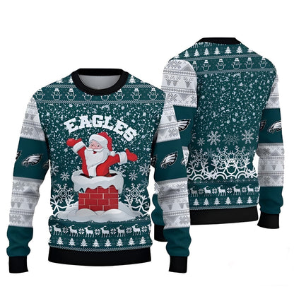 Santa Claus Hohoho Ugly Christmas Sweater For Men & Women Christmas Gift Sweater US2999 - WeCustomit