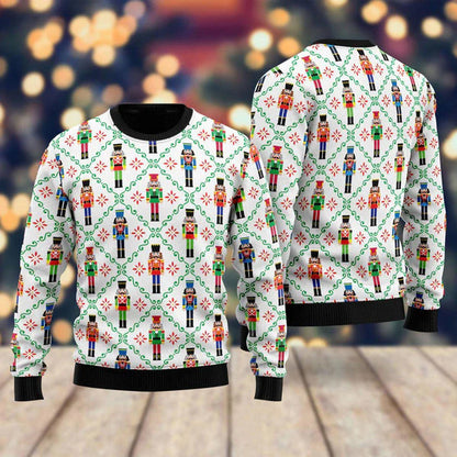 Funny Nutcracker Ugly Christmas Sweater For Men & Women Christmas Gift Sweater US1586 - WeCustomit
