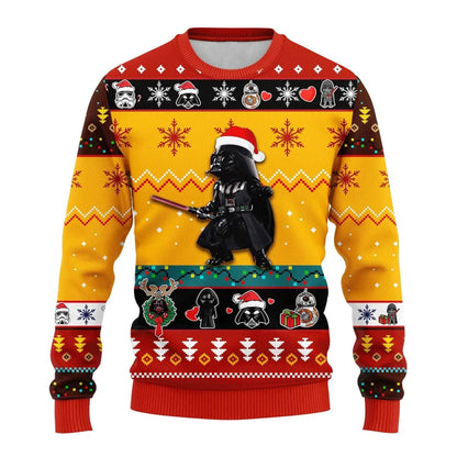 Anakin Skywalker Stormtrooper Ugly Christmas Sweater For Men & Women Christmas Gift Sweater US3881 - WeCustomit