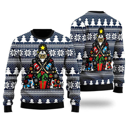 Hockey Ugly Christmas Sweater For Men & Women Christmas Gift Sweater US1673 - WeCustomit
