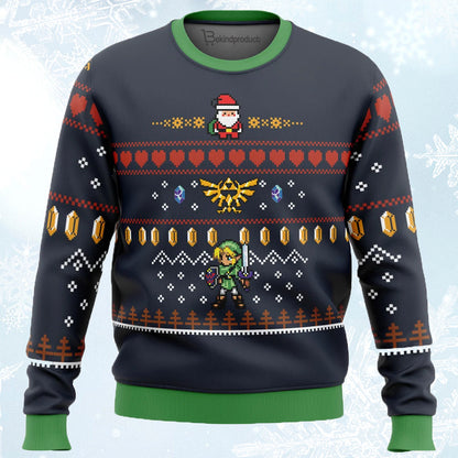 Legend Of Zelda Ugly Christmas Sweater For Men & Women Christmas Gift Sweater PT748 - WeCustomit