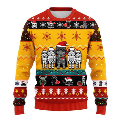Team Star.wars Galaxy Christmas Party Ugly Christmas Sweater For Men & Women Christmas Gift Sweater US3889 - WeCustomit