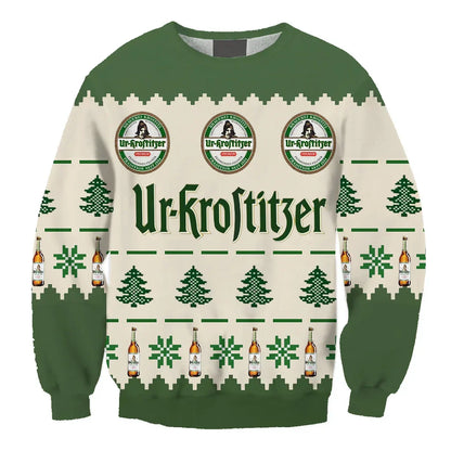 Unisex Ur-krostitzer Printed 3D Ugly Christmas Sweater For Men & Women Christmas Gift Sweater BH1268 - WeCustomit