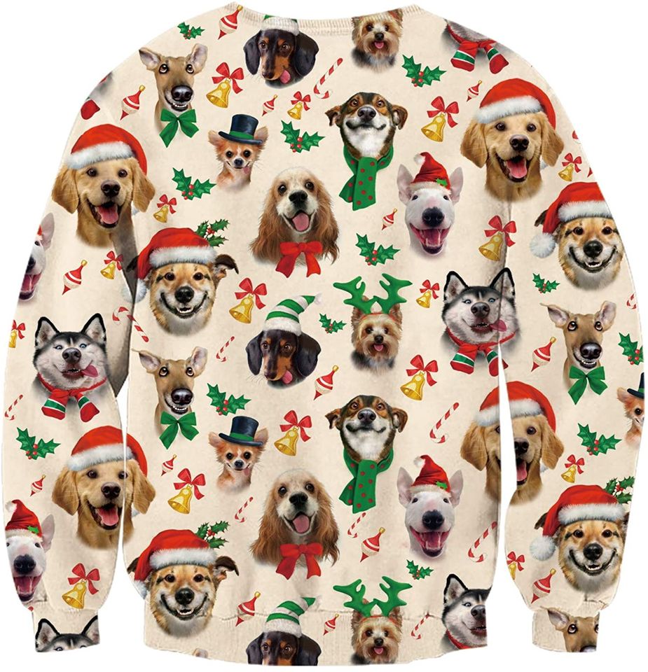 Lovekider Mens Ugly Ugly Christmas Sweater For Men & Women Christmas Gift Sweater PT893 - WeCustomit