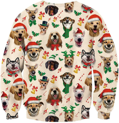 Lovekider Mens Ugly Ugly Christmas Sweater For Men & Women Christmas Gift Sweater PT893 - WeCustomit