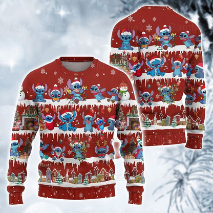 Stitchxmas Ugly Christmas Sweater For Men & Women Christmas Gift Sweater PT1057 - WeCustomit