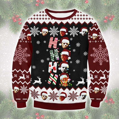 Ho Ho Horror Ugly Christmas Sweater For Men & Women Christmas Gift Sweater PT1104 - WeCustomit