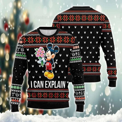 I Cant Explain 3D Ugly Christmas Sweater For Men & Women Christmas Gift Sweater PT1211 - WeCustomit