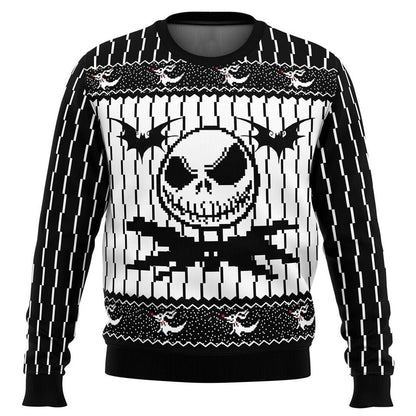 Jack Skellington Ugly Christmas Sweater For Men & Women Christmas Gift Sweater BH929 - WeCustomit