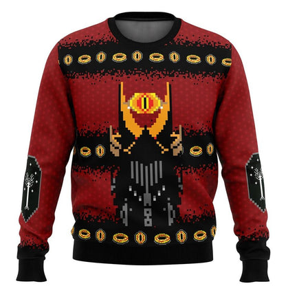Vintage Lotr Movie Ugly Christmas Sweater For Men & Women Christmas Gift Sweater BH937 - WeCustomit