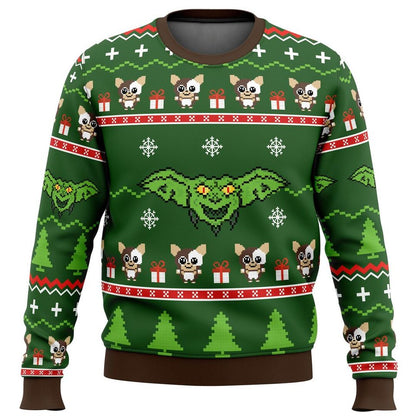 Santa Monster Character Ugly Christmas Sweater For Men & Women Christmas Gift Sweater BH938 - WeCustomit