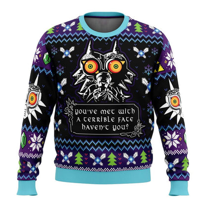 You Met With a Terrible Ugly Christmas Sweater For Men & Women Christmas Gift Sweater BH1036 - WeCustomit