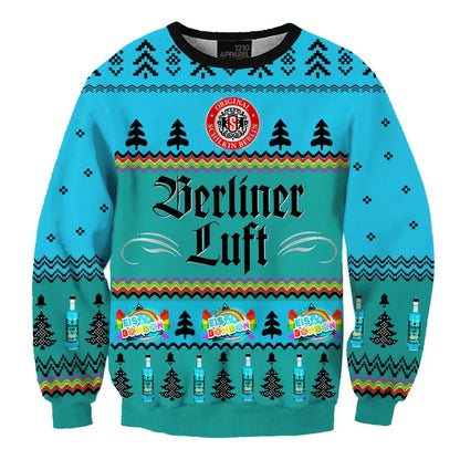 Unisex BL Eisbonbon 3D Ugly Christmas Sweater For Men & Women Christmas Gift Sweater BH1365 - WeCustomit