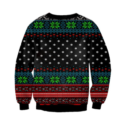 Ho-Ho-Holy Schnikes Ugly Christmas Sweater For Men & Women Christmas Gift Sweater CEE115 - WeCustomit