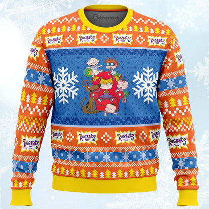 Christmas-Rugrats-Nickelodeon Ugly Christmas Sweater For Men & Women Christmas Gift Sweater PT482 - WeCustomit