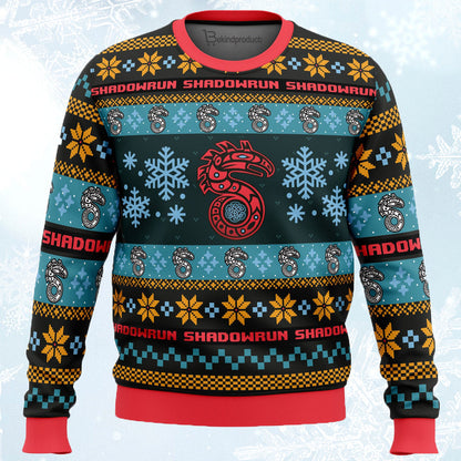 Christmas-Shadowrun Ugly Christmas Sweater For Men & Women Christmas Gift Sweater PT484 - WeCustomit