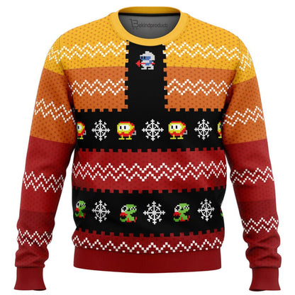 Christmas Dig Dug Ugly Christmas Sweater For Men & Women Christmas Gift Sweater BH314 - WeCustomit