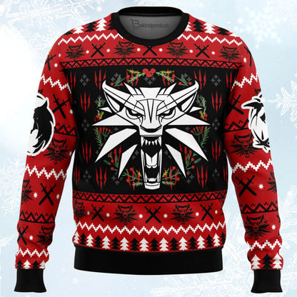 Christmas Monster The Witcher Ugly Christmas Sweater For Men & Women Christmas Gift Sweater BH232 - WeCustomit