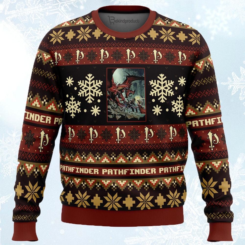 Christmas Pathfinder Ugly Christmas Sweater For Men & Women Christmas Gift Sweater PT637 - WeCustomit