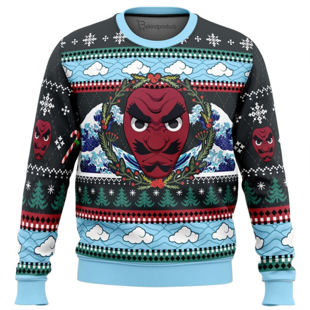 Christmas Sakonji Urokodaki Demon Slayer Ugly Christmas Sweater For Men & Women Christmas Gift Sweater BH312 - WeCustomit