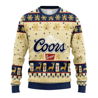 Coors Banquet Christmas Ugly Sweater - WeCustomit