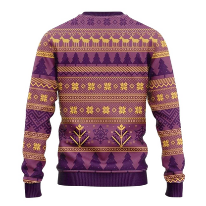 PKM Ball Ugly Christmas Sweater For Men & Women Christmas Gift Thanksgiving Sweater US4334 - WeCustomit