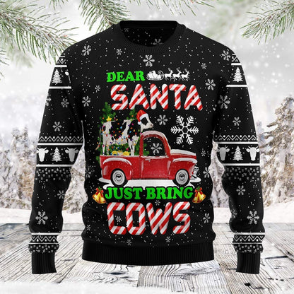 Cow Ugly Christmas Sweater For Men & Women Christmas Gift Sweater US1709 - WeCustomit