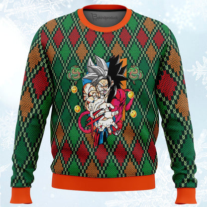 Dragon Ball Z Ugly Christmas Sweater For Men & Women Christmas Gift Sweater PT334 - WeCustomit