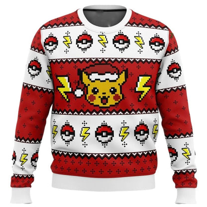 Pokemon Christmas Holiday Ugly Christmas Sweater For Men & Women Christmas Gift Thanksgiving Sweater US4330 - WeCustomit