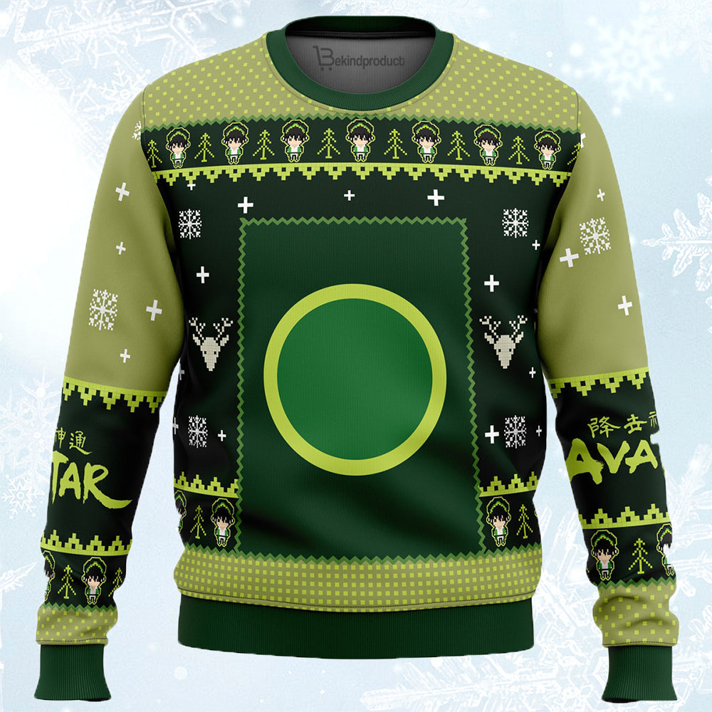 Earthbenders Ugly Christmas Sweater For Men & Women Christmas Gift Sweater PT485 - WeCustomit