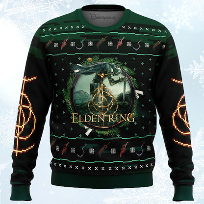 Elden-Ring Ugly Christmas Sweater For Men & Women Christmas Gift Sweater PT486 - WeCustomit