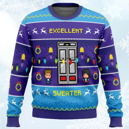Excellent Sweater! Ugly Christmas Sweater For Men & Women Christmas Gift Sweater PT448 - WeCustomit