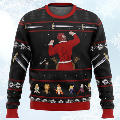 Fate Zero Rider Iskander Waver Ugly Christmas Sweater For Men & Women Christmas Gift Sweater PT271 - WeCustomit