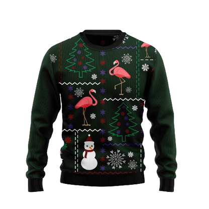 Flamingo Lover Ugly Christmas Sweater For Men & Women Christmas Gift Sweater US1291 - WeCustomit