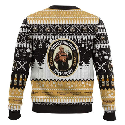 Franziskaner Weissbier Christmas Ugly Sweater - WeCustomit