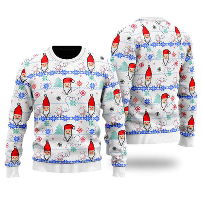 Funny Santa Is Coming Ugly Christmas Sweater For Men & Women Christmas Gift Sweater US1974 - WeCustomit