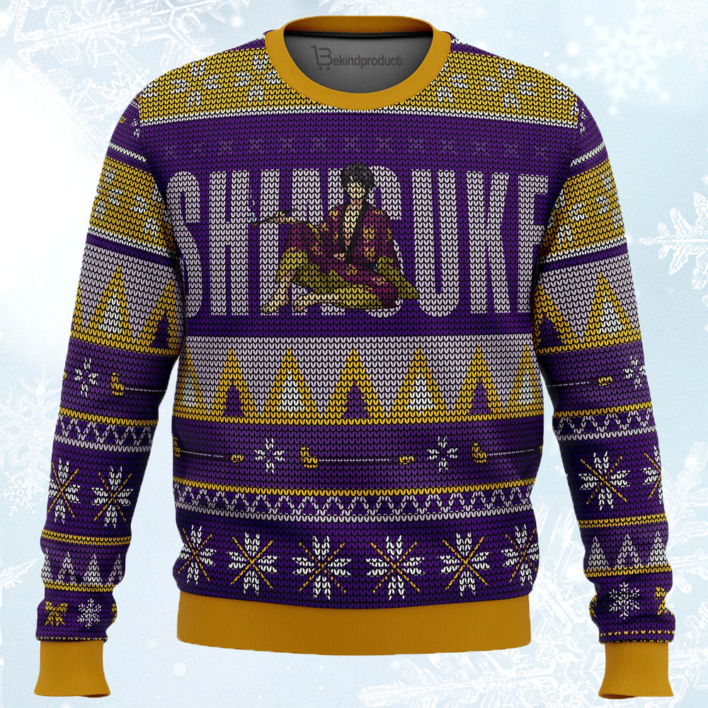 Gintama Smokin Shinsuke Ugly Christmas Sweater For Men & Women Christmas Gift Sweater BH545 - WeCustomit