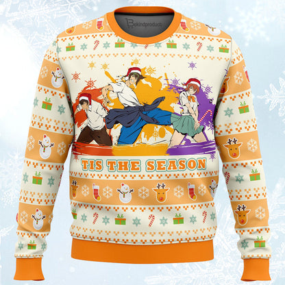 God of High School Tis the Season Ugly Christmas Sweater For Men & Women Christmas Gift Sweater PT416 - WeCustomit