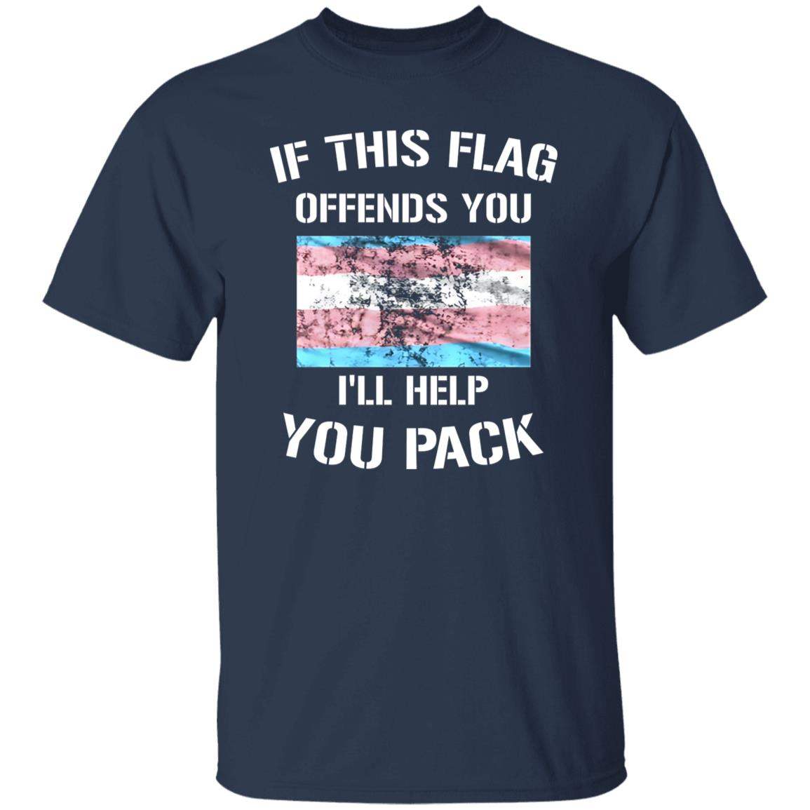 Hasan Piker If This Flag Offends You I’ll Help You Pack Shirt - WeCustomit