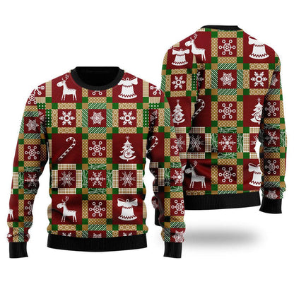 Jingle Bell Merry Christmas Ugly Christmas Sweater For Men & Women Christmas Gift Sweater US1380 - WeCustomit