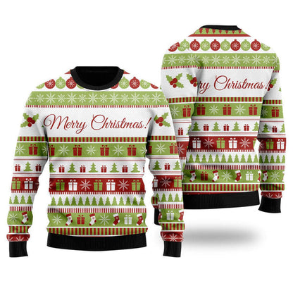 Light Up Christmas Gift Pattern Ugly Christmas Sweater For Men & Women Christmas Gift Sweater US1106 - WeCustomit