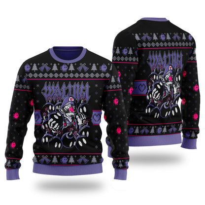 Wah Bob Omb Ugly Christmas Sweater For Men & Women Christmas Gift Sweater PT2010 - WeCustomit