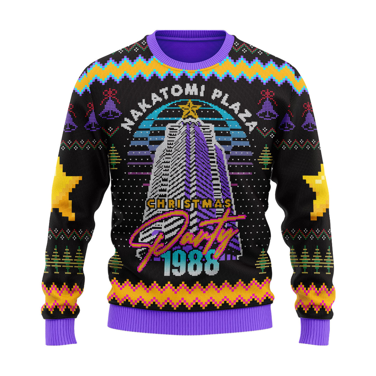Nakatomi Plaza Party 1988 Ugly Christmas Sweater For Men & Women Christmas Gift Sweater PT2002 - WeCustomit