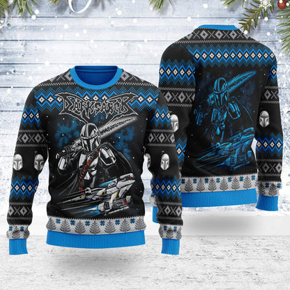 Dark Blade St.ar Wa.rs Unisex Ugly Christmas Sweater For Men & Women Christmas Gift Sweater US3950 - WeCustomit
