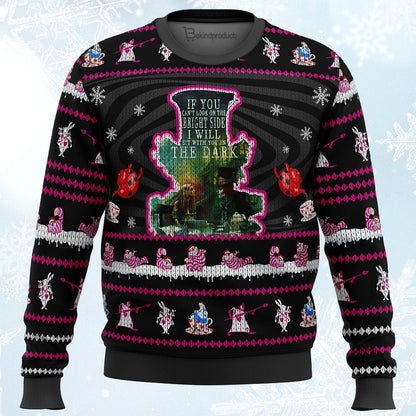 Mad Hatter Alice In Wonderland Ugly Christmas Sweater For Men & Women Christmas Gift Sweater PT258 - WeCustomit